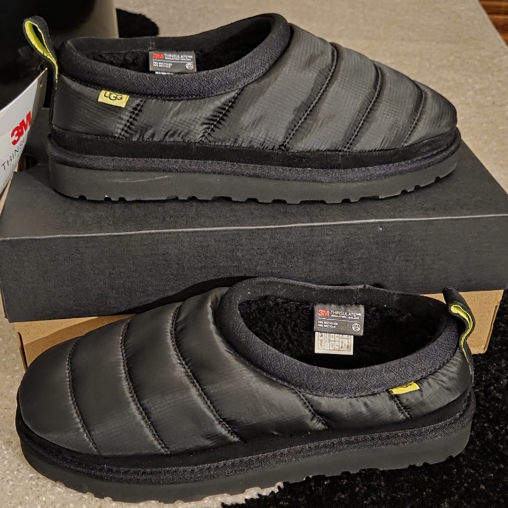 UGG TASMAN LTA BLK SZ 9M